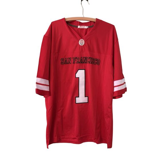 Shxinet Samuel Sr. #1 Jersey XL Home Red San Francisco 49ers - Picture 1 of 3